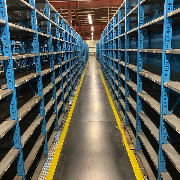Mecalux Pallet Rack Row Spacer | Fast Lead Times - Shelving Specialist