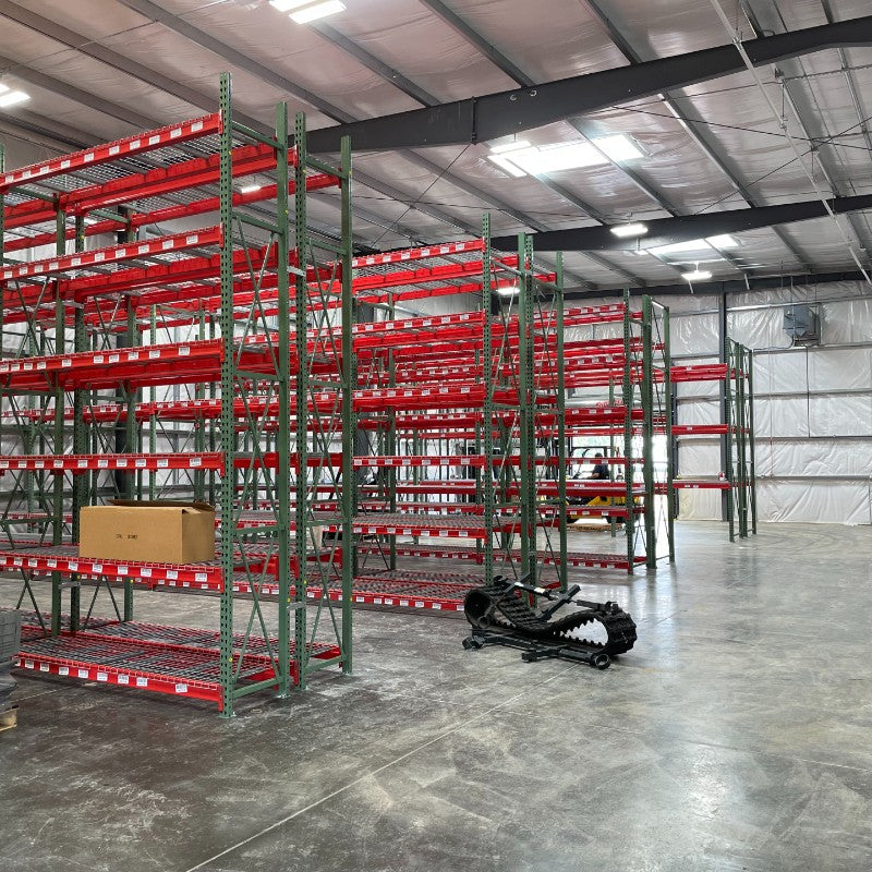 Pallet Racking Project for Heavy Duty Tractor Parts
