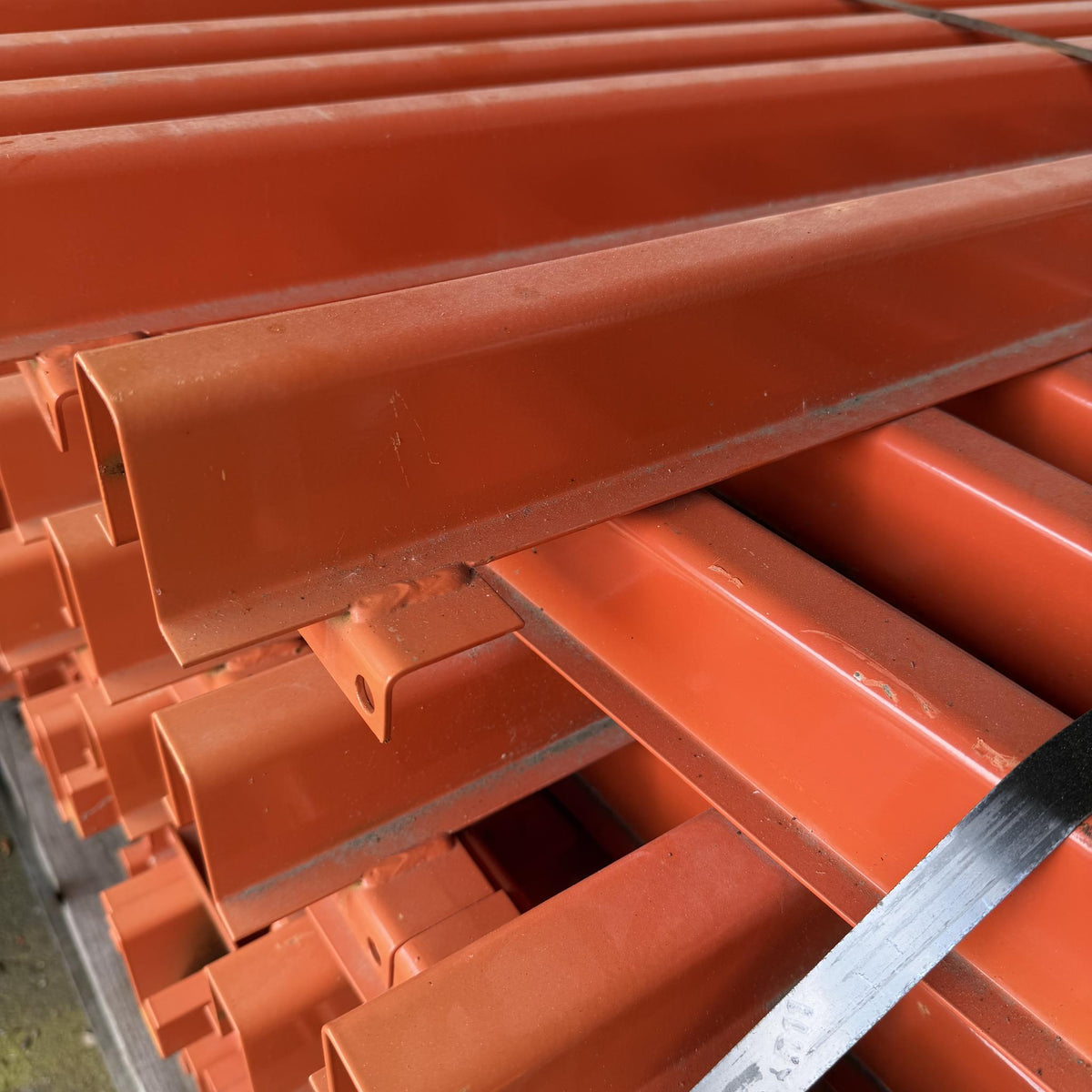 Used Fork Entry Bars 42" - Orange