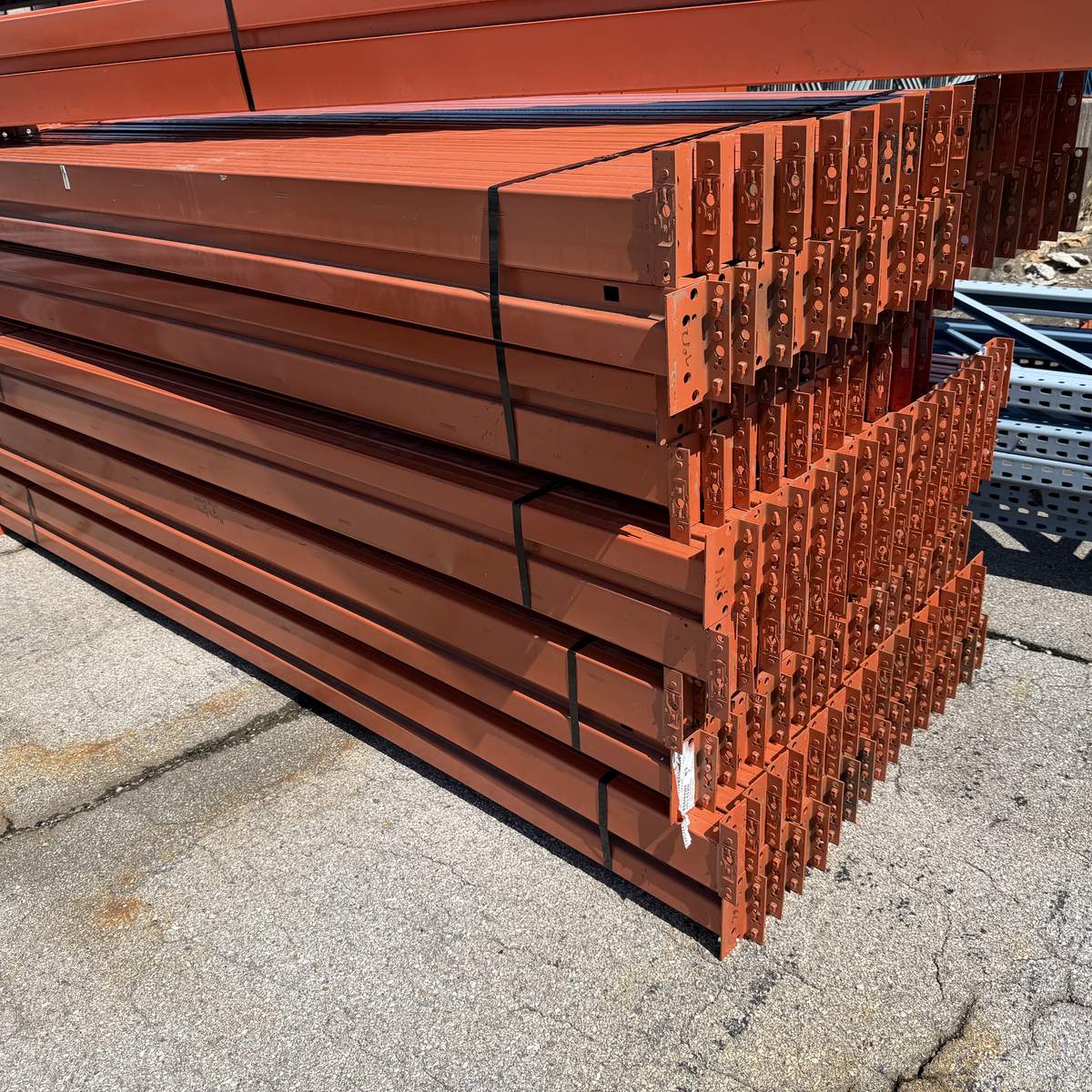 Used Teardrop Beams 120" x 4" - Orange