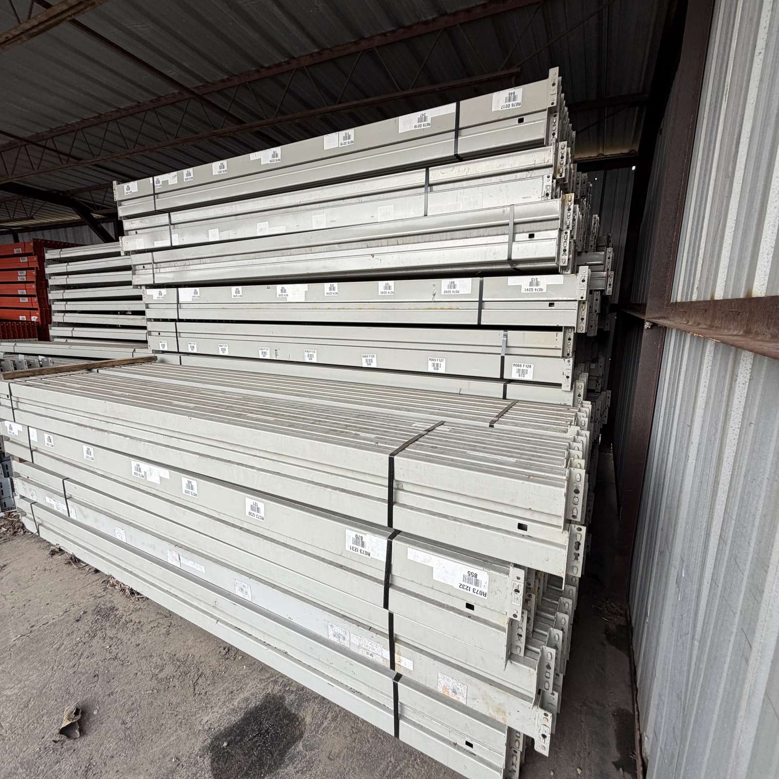 Used Teardrop Beams 132" x 4.75" - Gray