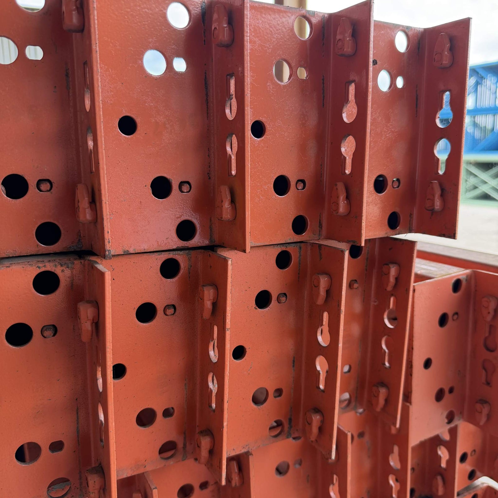 Used Teardrop Beams 96" x 4" - Orange
