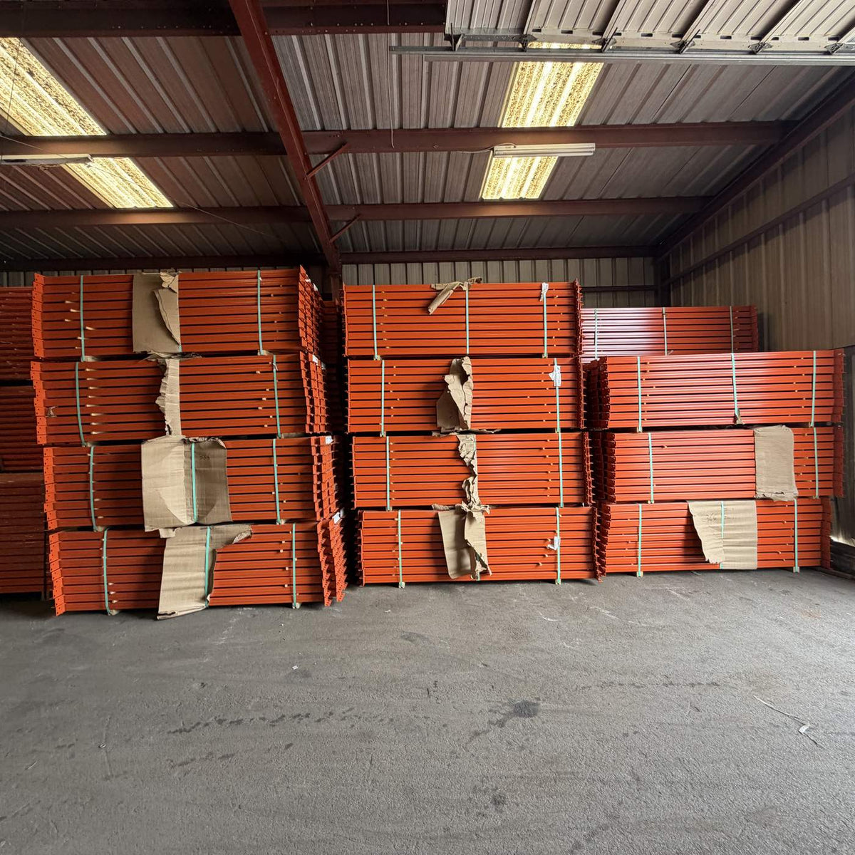 Used Teardrop Beams 96" x 4" - Orange