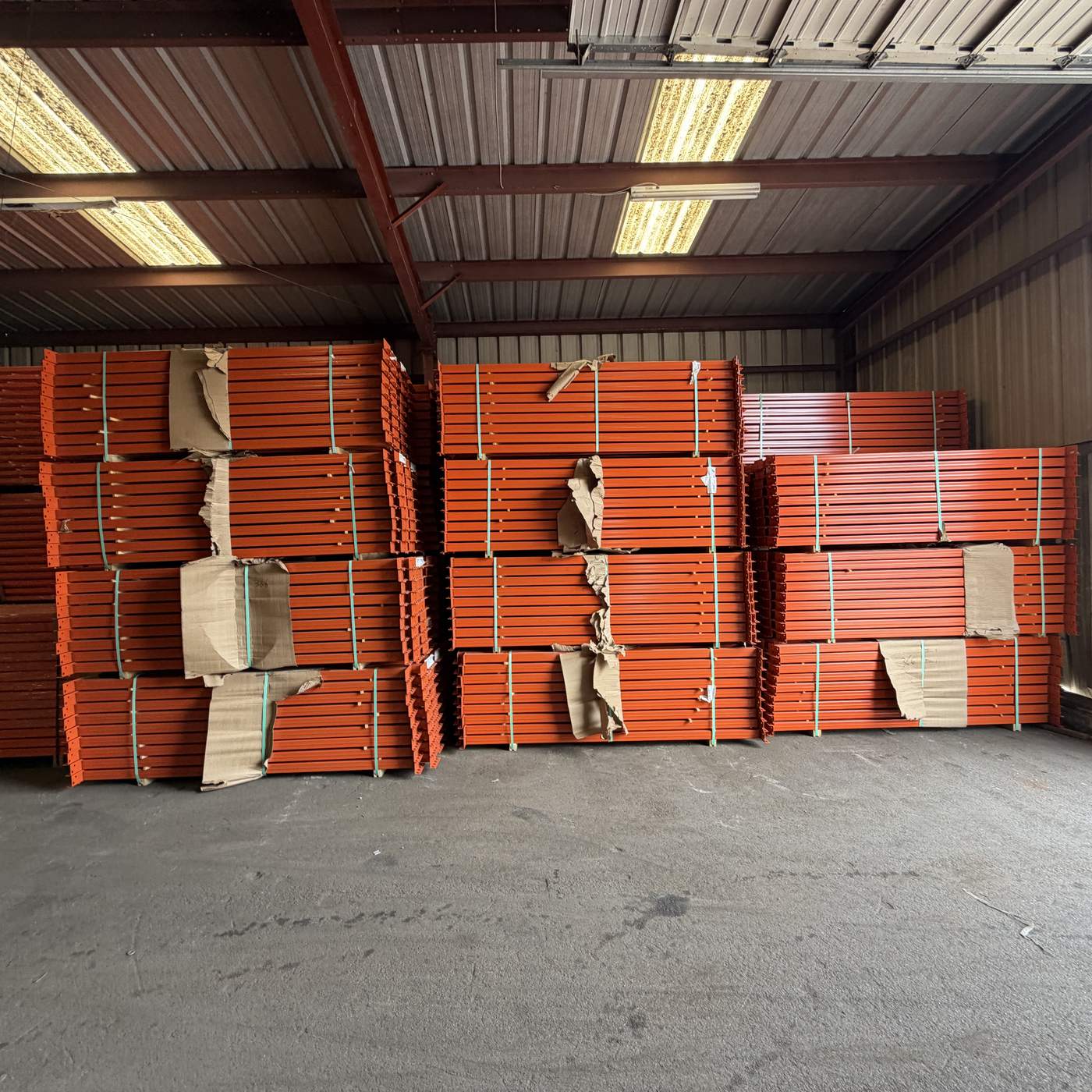 Used Teardrop Beams 96" x 4" - Orange