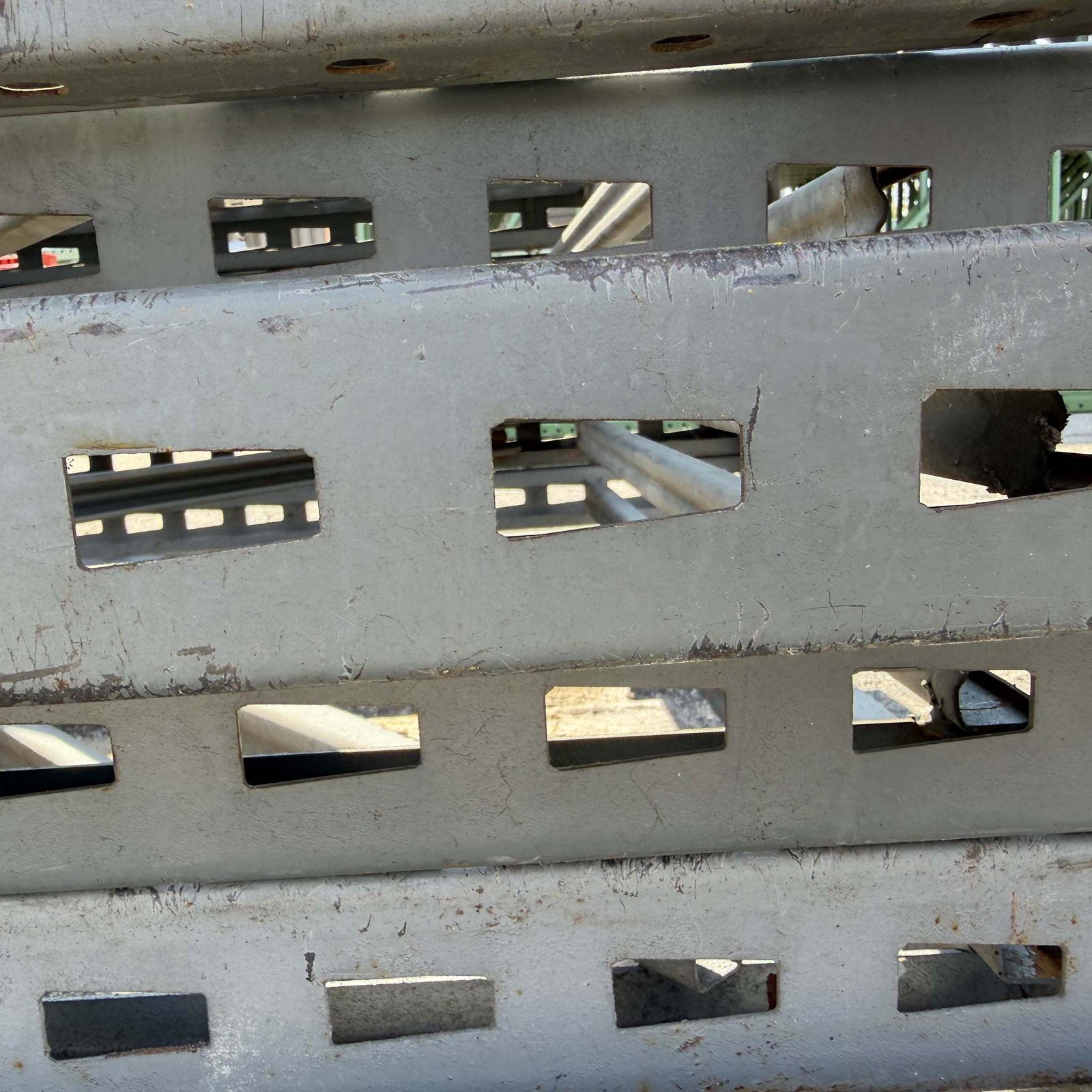 Used Keystone Uprights 42" x 12' - Gray