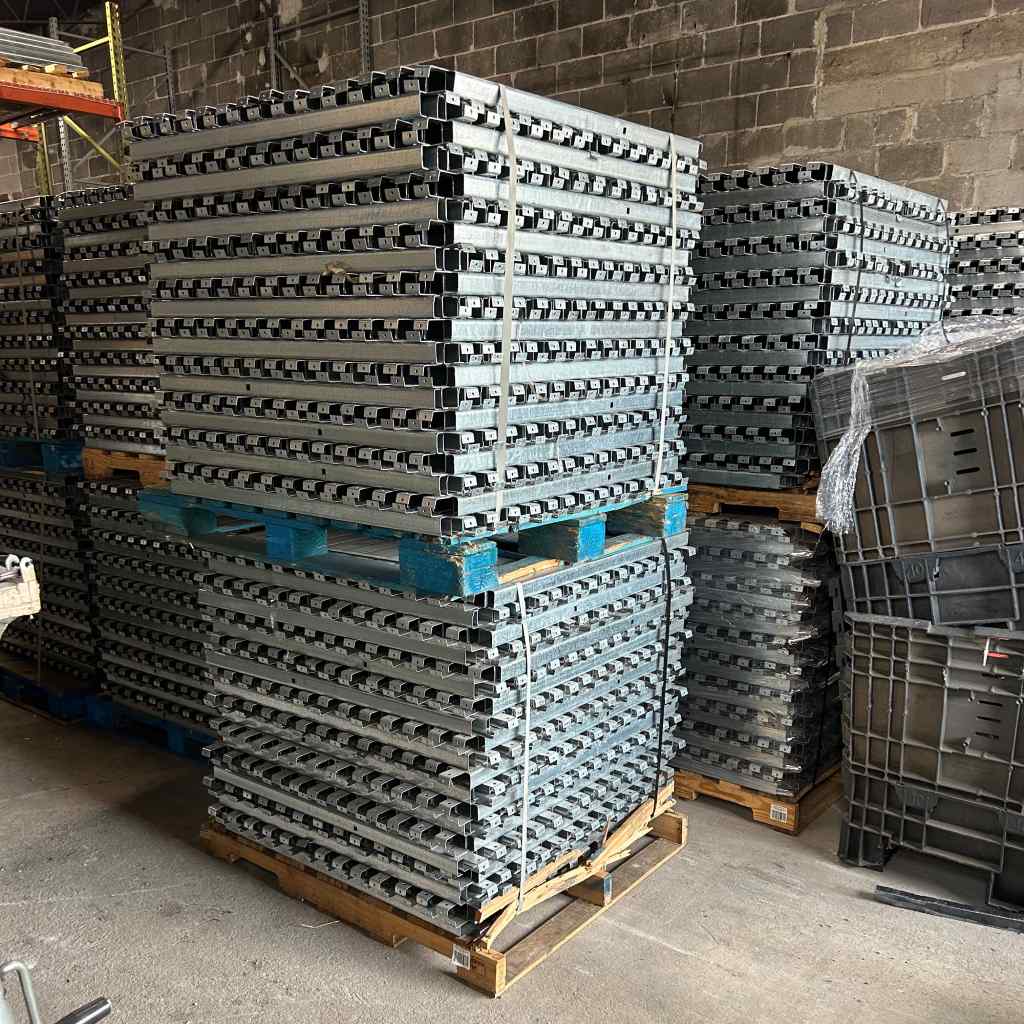 used pallet rack crossbars 42&quot;