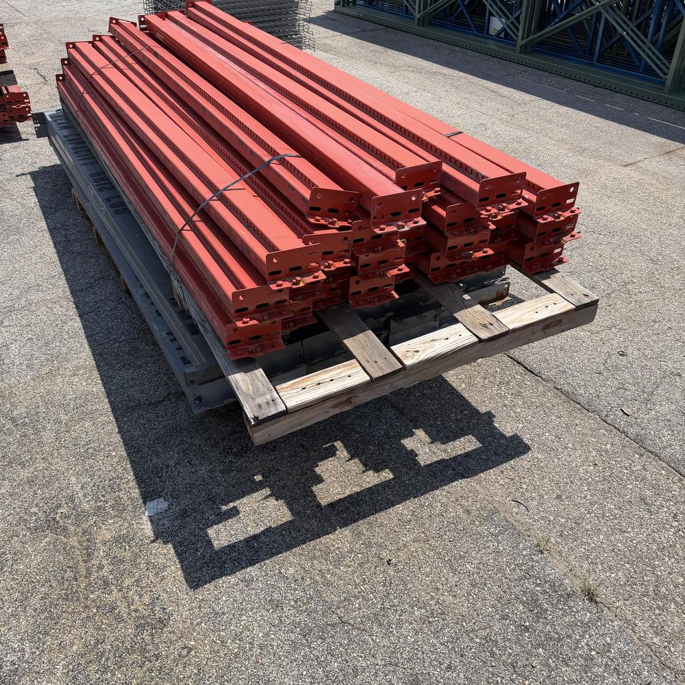 Used Teardrop Beams 108" x 4.5" - Orange