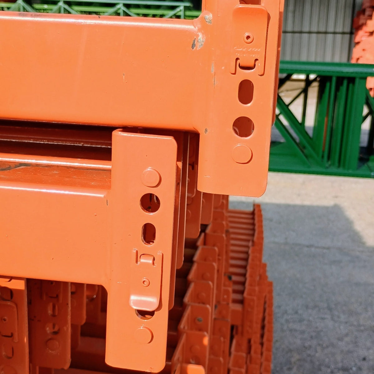 Used Teardrop Beams 96" x 2.5" - Orange
