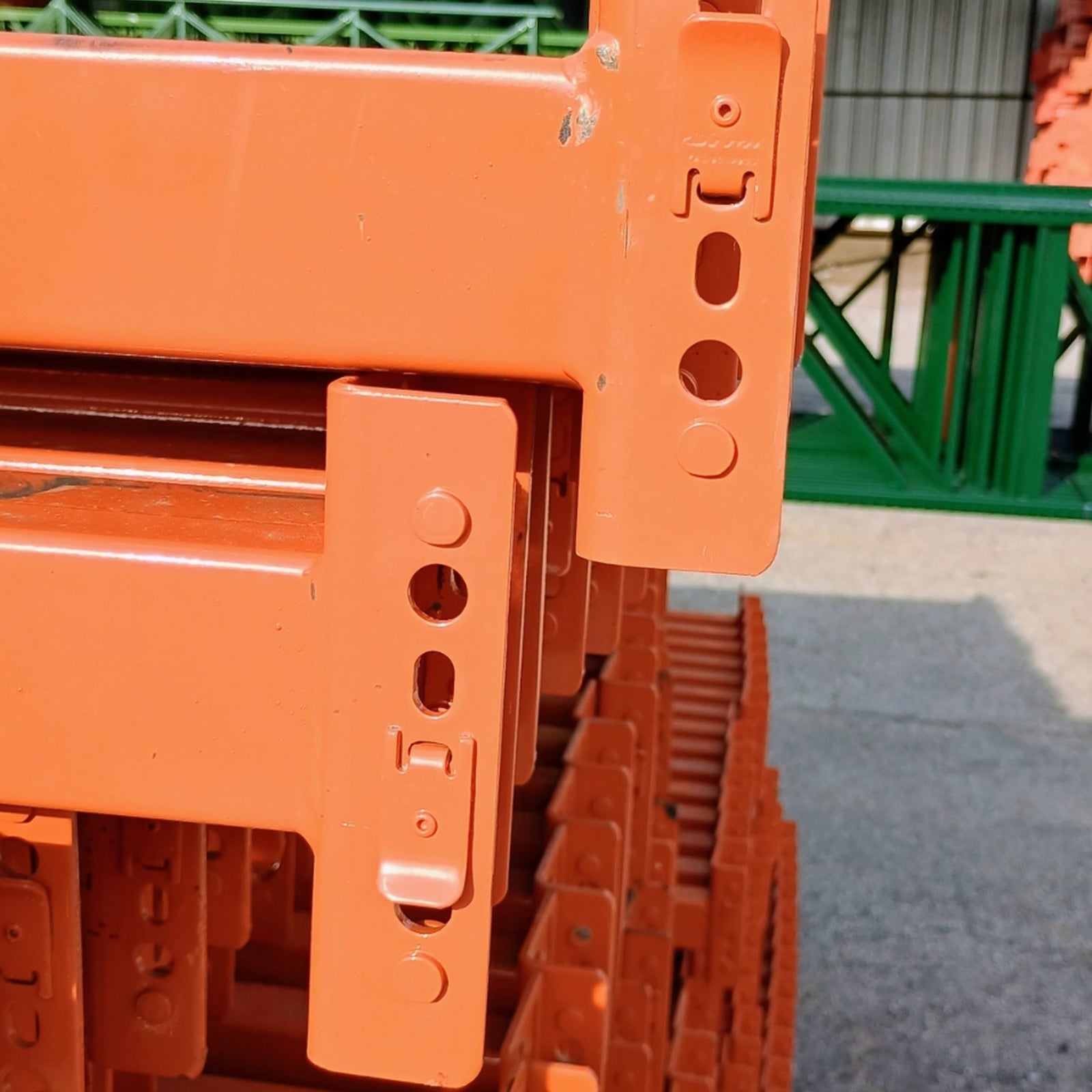 Used Teardrop Beams 96" x 2.5" - Orange