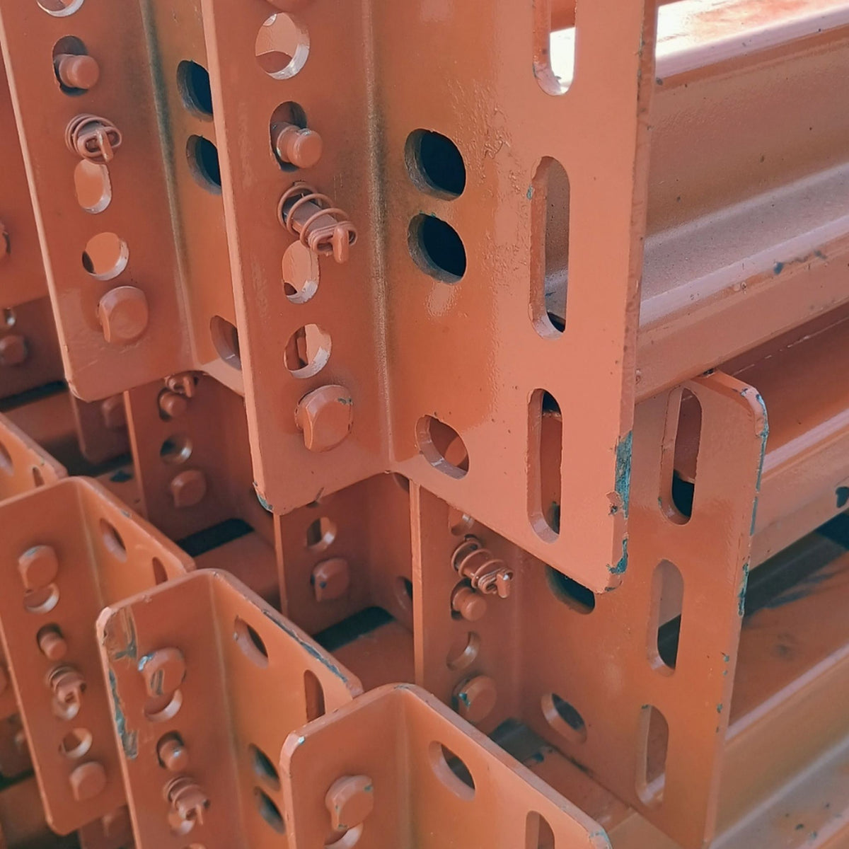 Used Teardrop Beams 96" x 2.5" - Orange
