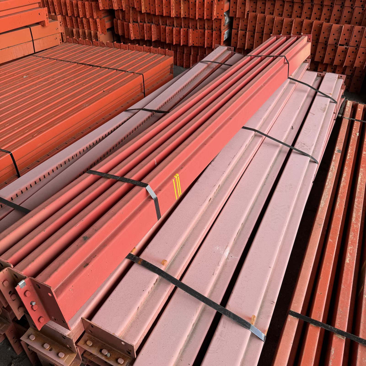 Used Teardrop Beams 96" x 4"-5" - Orange