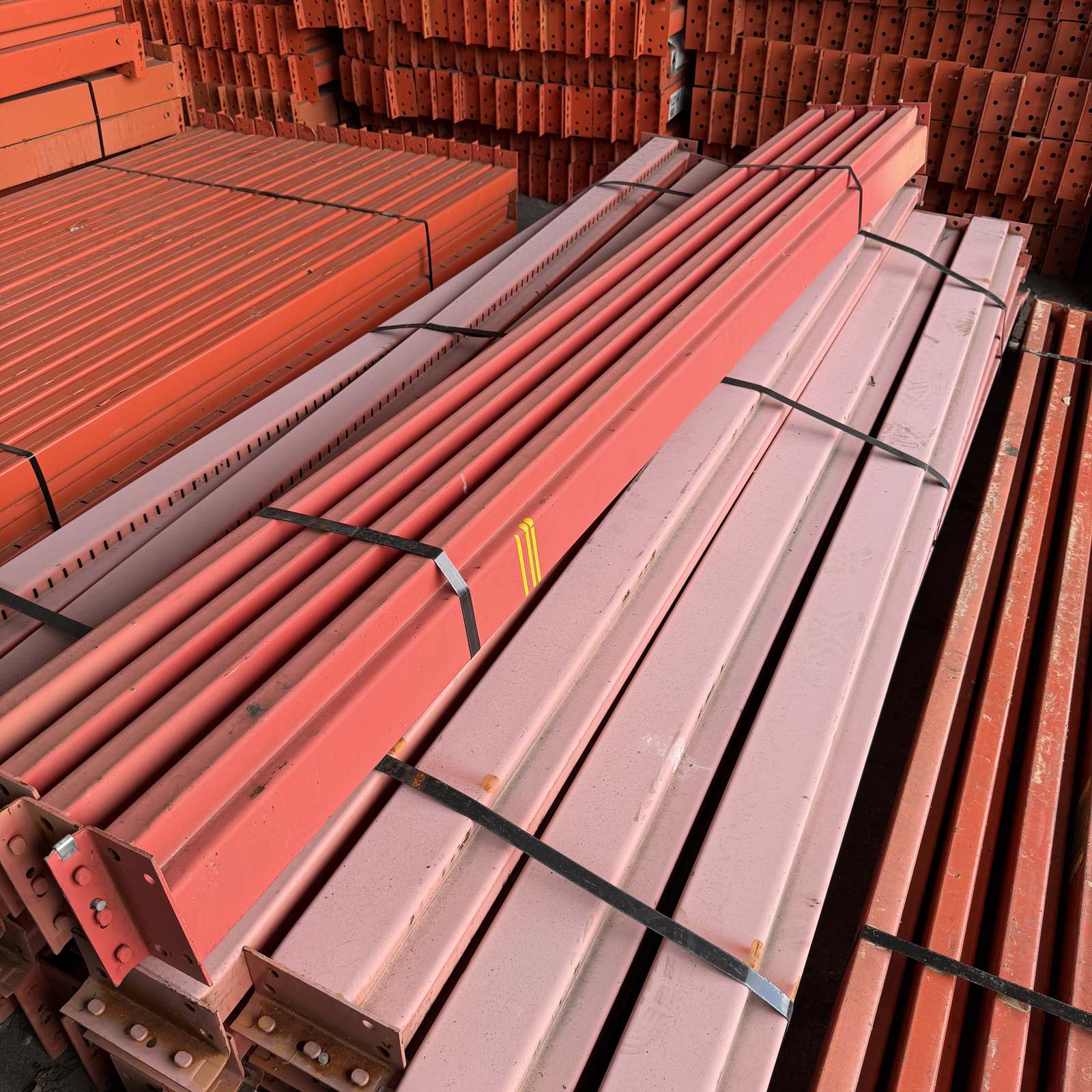 Used Teardrop Beams 96" x 4"-5" - Orange