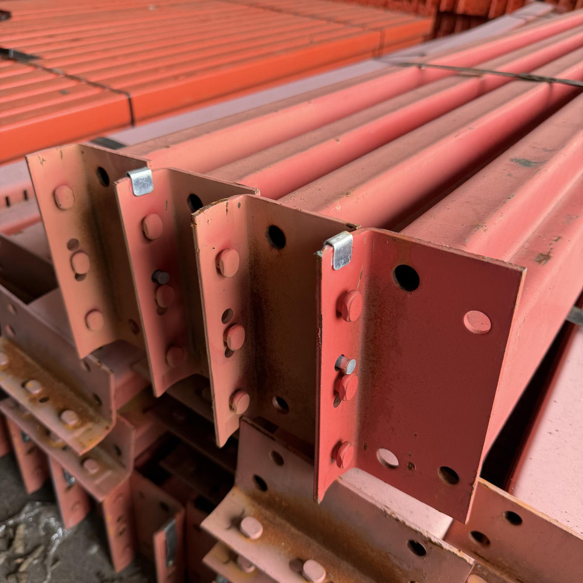 Used Teardrop Beams 96" x 4"-5" - Orange