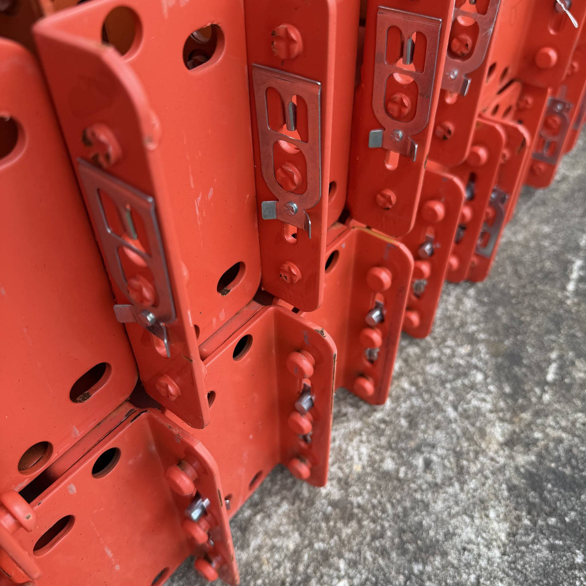 Used Teardrop Beams 96" x 3" - Orange