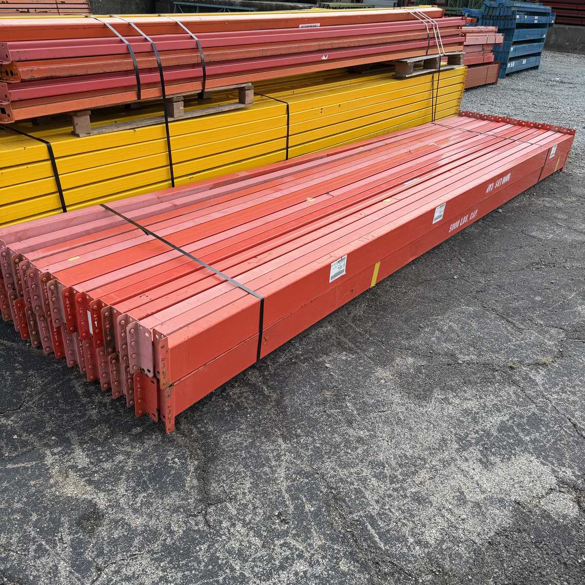 Used Teardrop Beams 186" x 6" - Orange