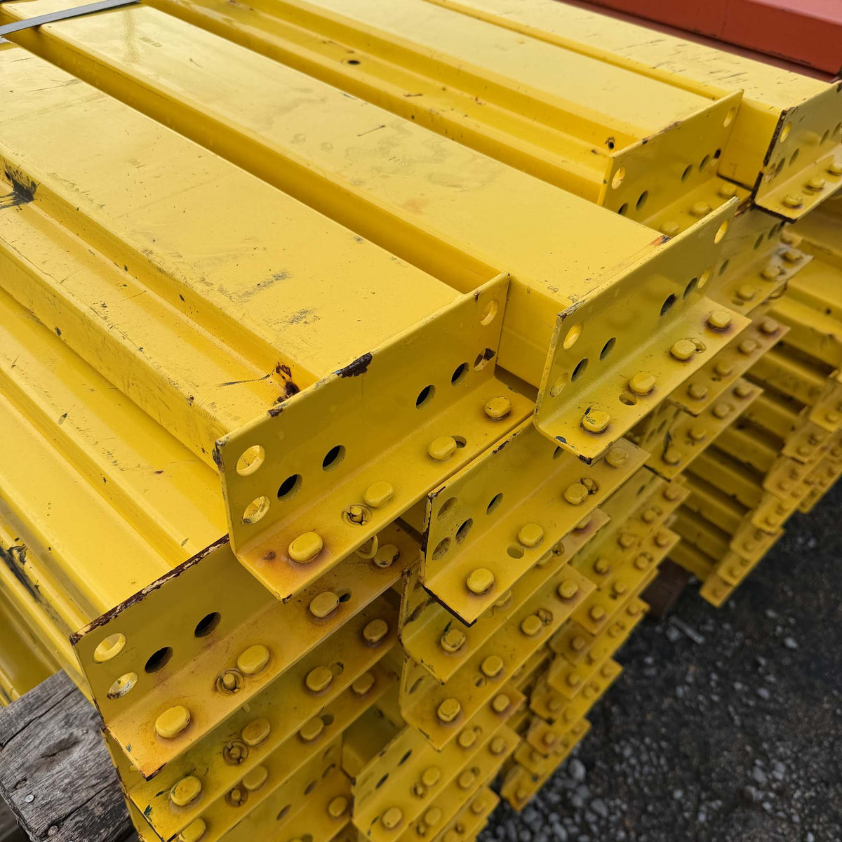 Used Teardrop Beams 195" x 6" - Yellow