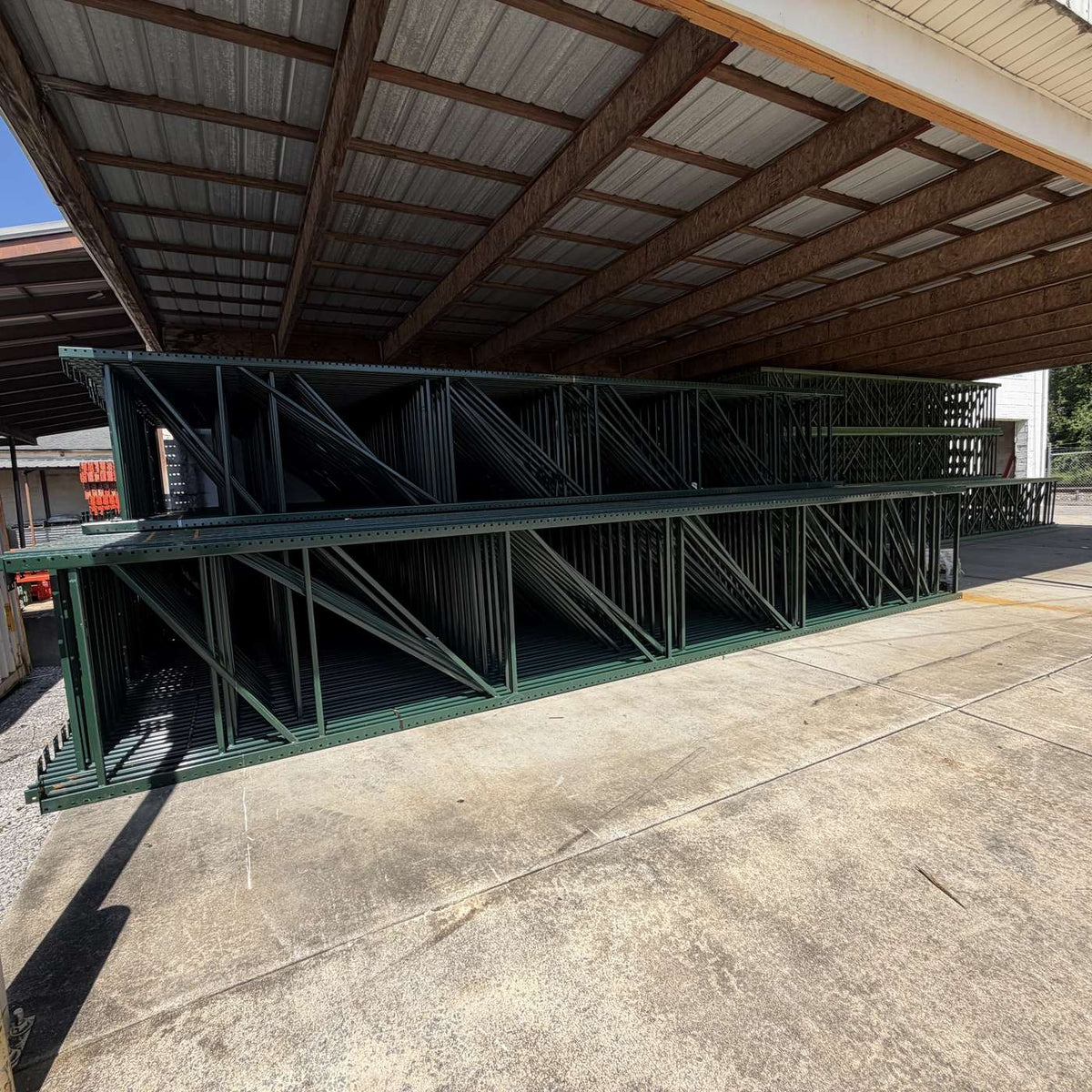 Used Teardrop Uprights 48" x 26' - Dark Green