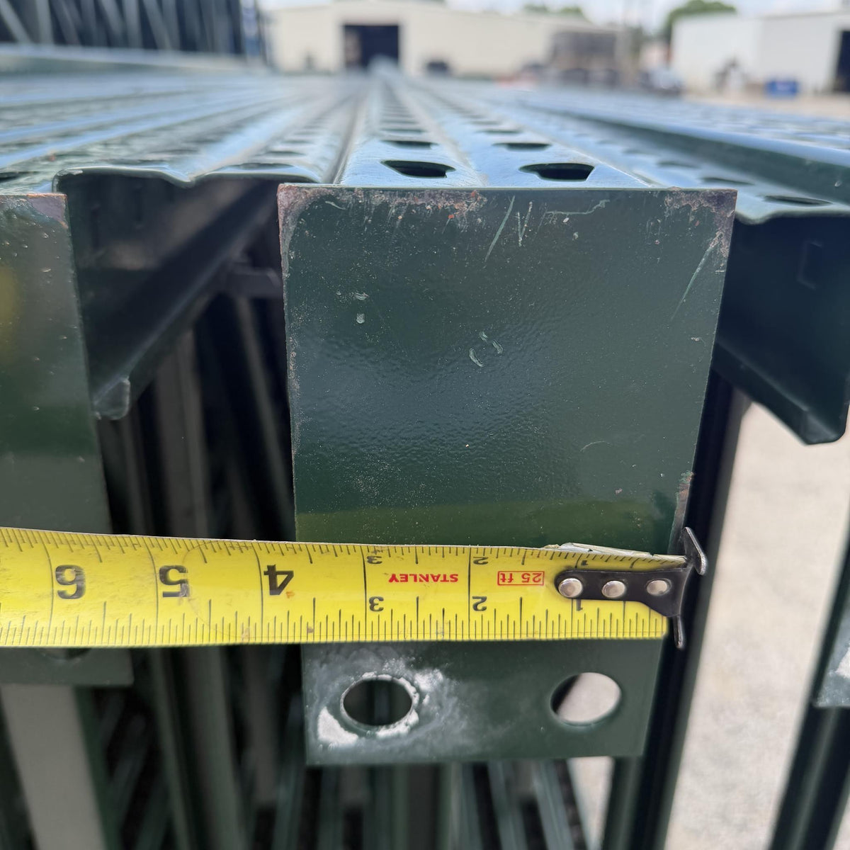 Used Teardrop Uprights 48" x 26' - Dark Green