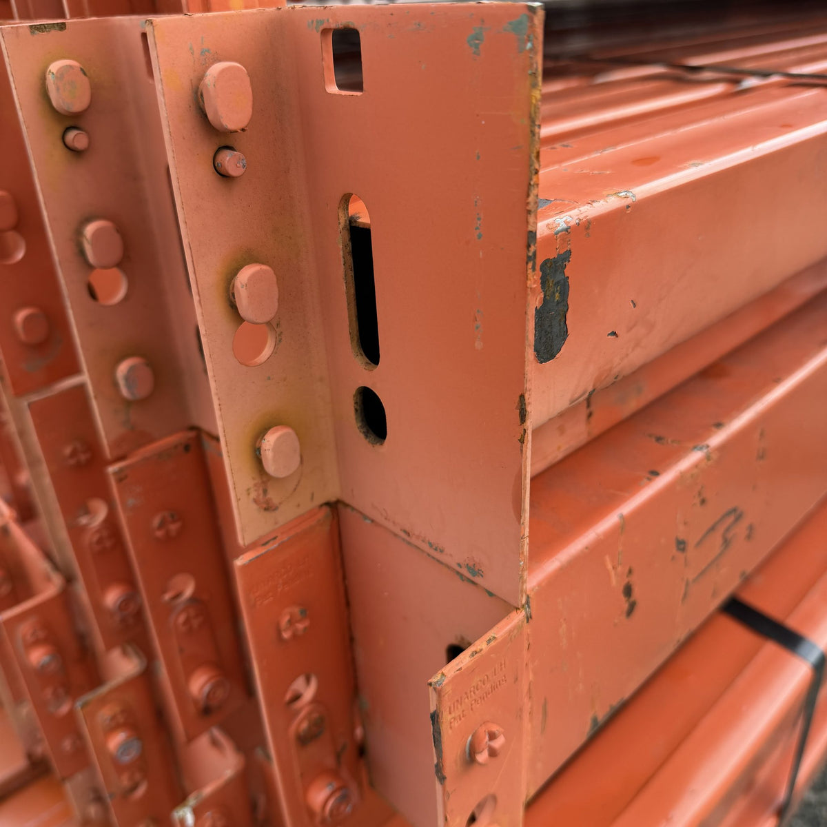 Used Teardrop Beams 96" x 4" - Orange