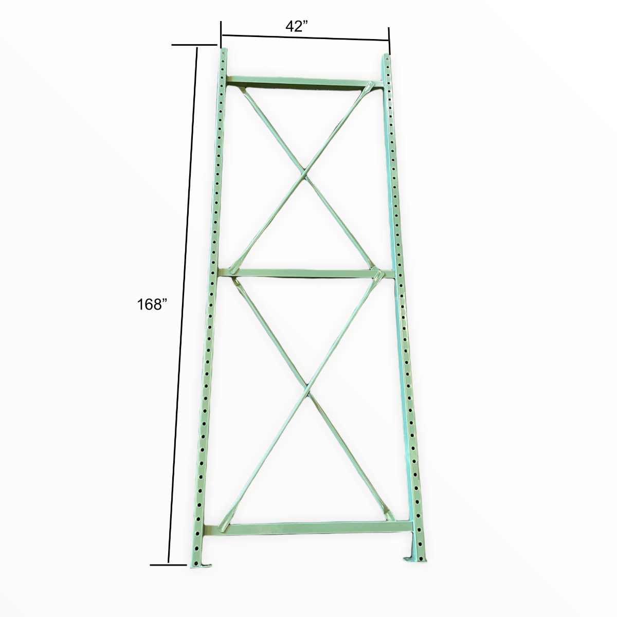 New Speedrack Teardrop Upright 14' high