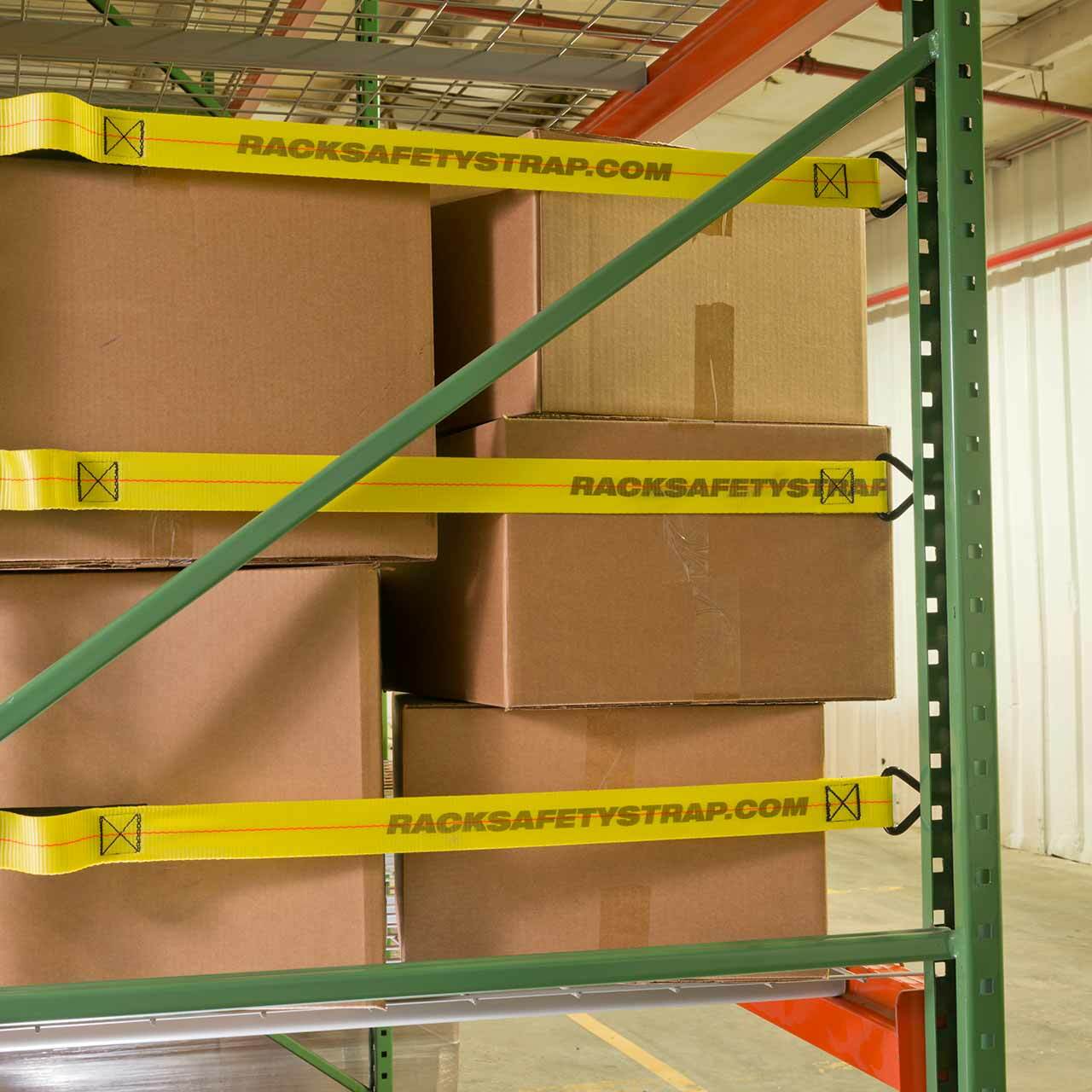 Isometric Rack Strap End of Aisle Rack Safety Strap | In Stock | Shop Online - Shelving ...