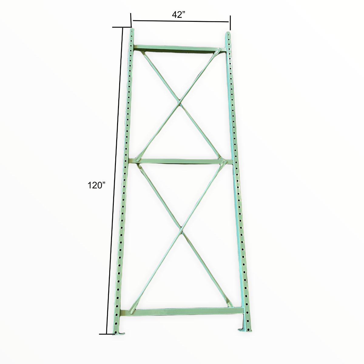 New Speedrack Pallet Rack Teardrop Upright