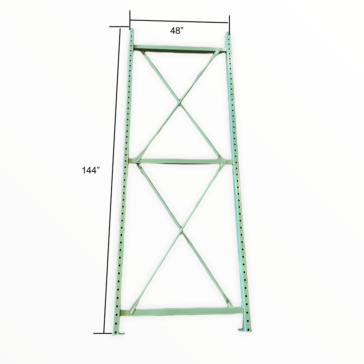 New Speedrack Upright 48" deep x 144" high