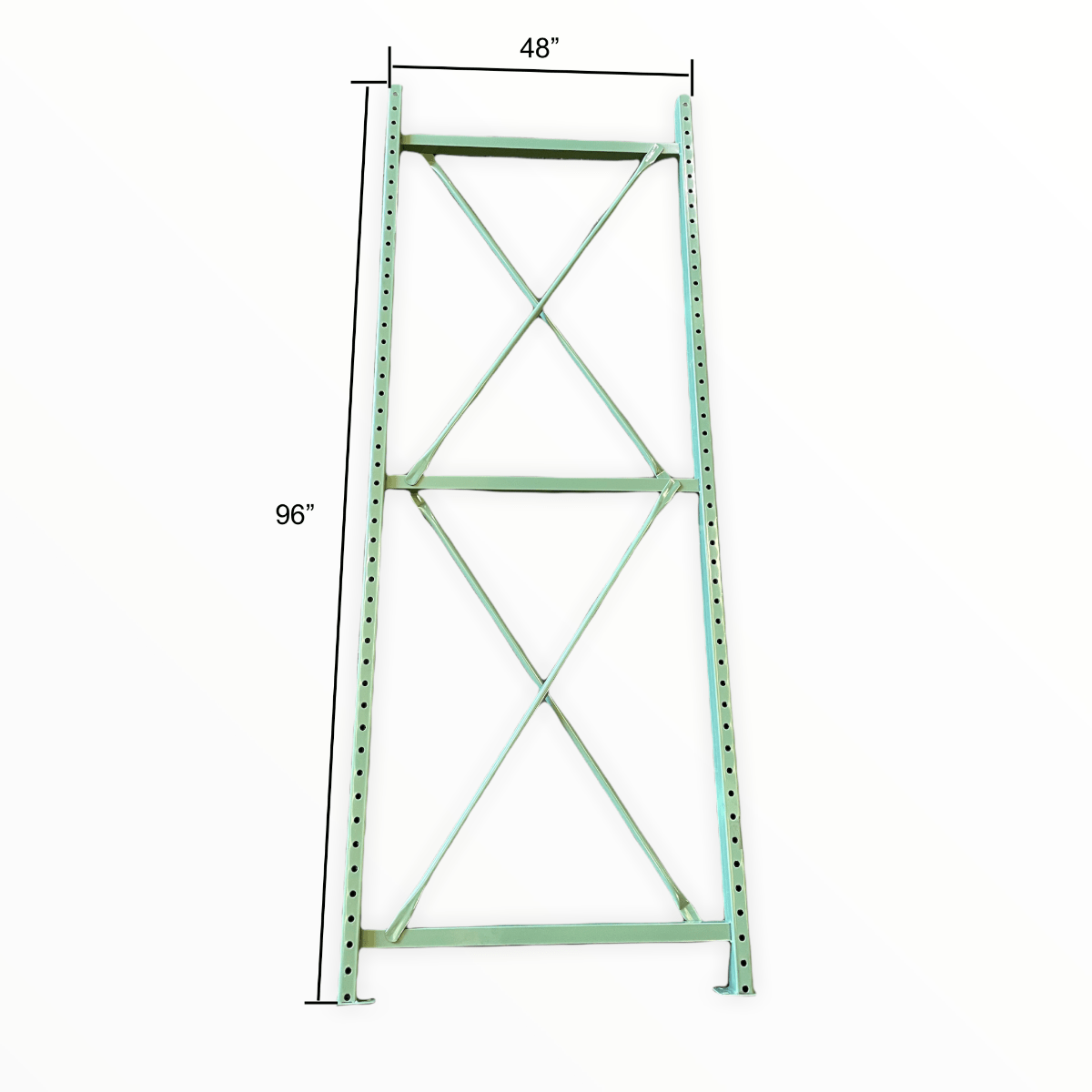 Warehouse Storage Racking 48&quot; deep x 96&quot; high