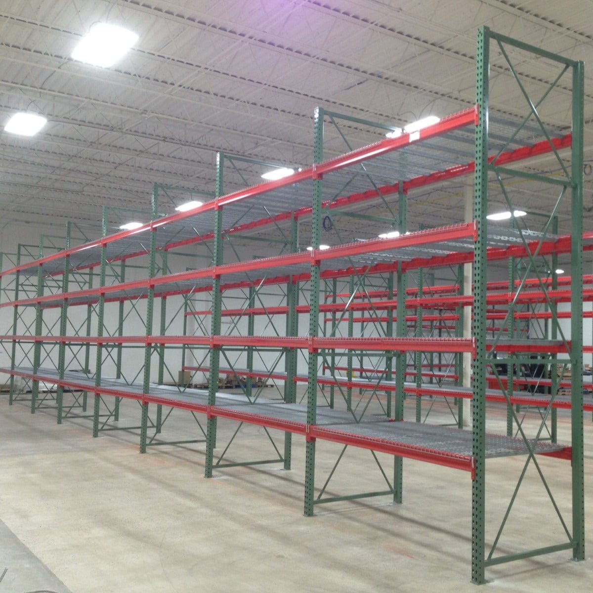 Speedrack Pallet Rack Storage Beams in Warehouse