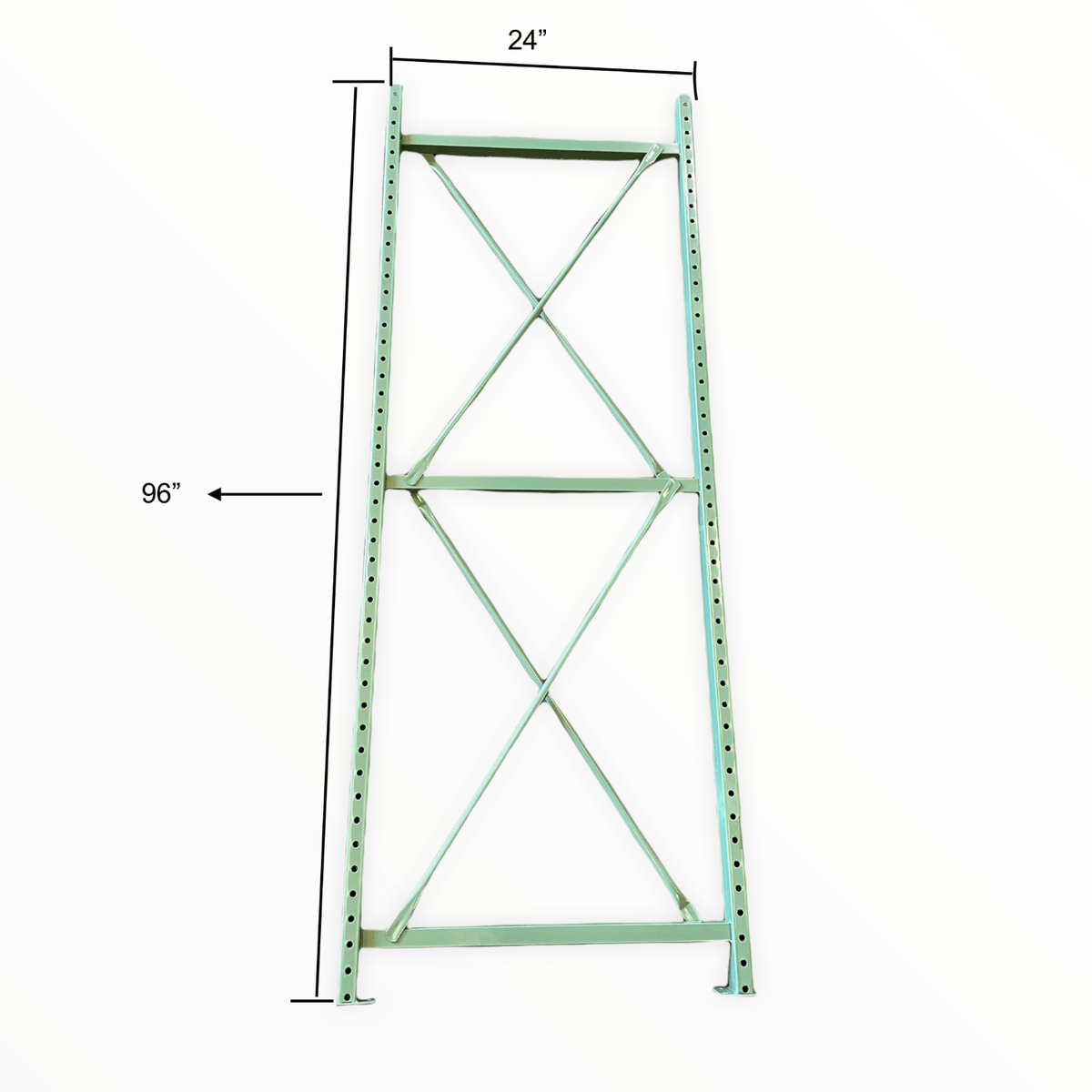 Speedrack Teardrop Upright 24&quot; deep x 8&#39; high