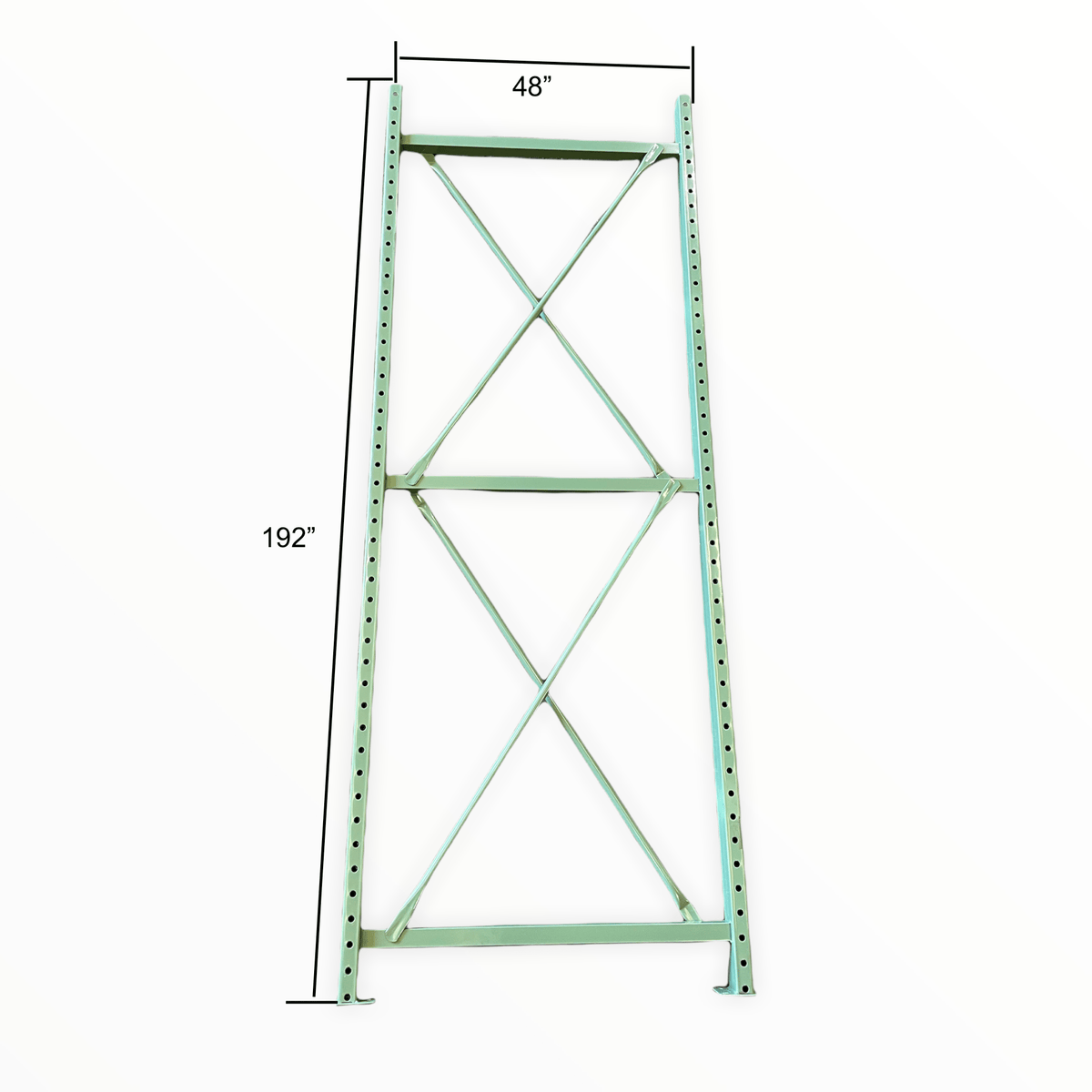 New Speedrack Teardrop Upright 48&quot; deep x 192&quot; high